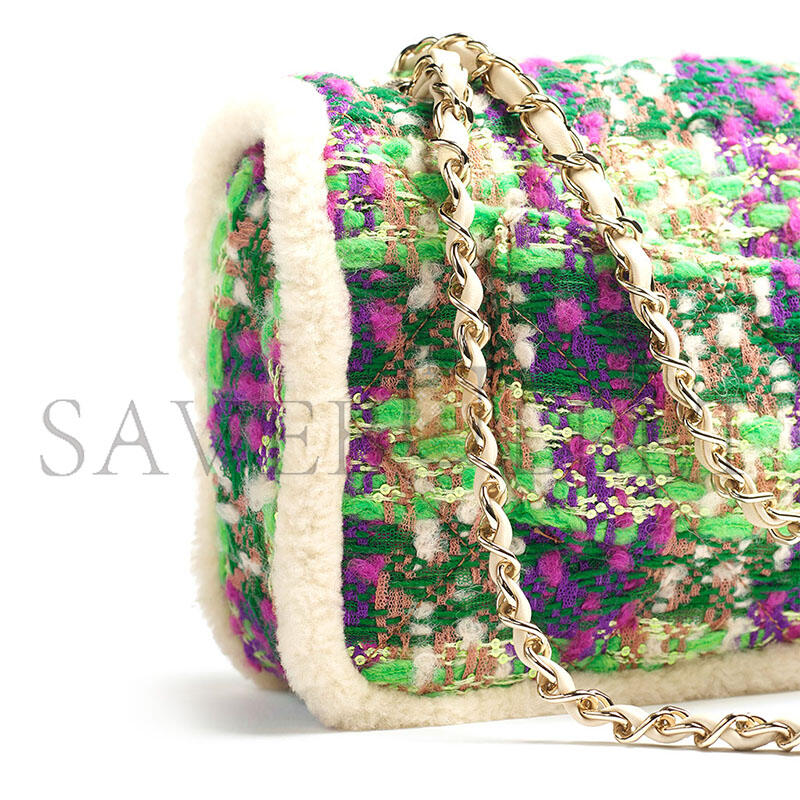Ch**el large flap bag as5686 (26.5*16.5*9cm)